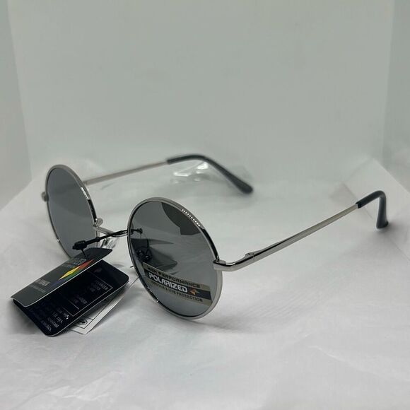 Polarized Mirrored Round Hippie Sunglasses – Model PZ-711050 - Picture 1 of 3